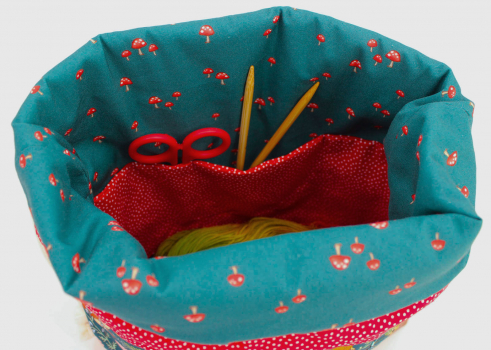 Preview: Projekttasche Midnight Forest petrol